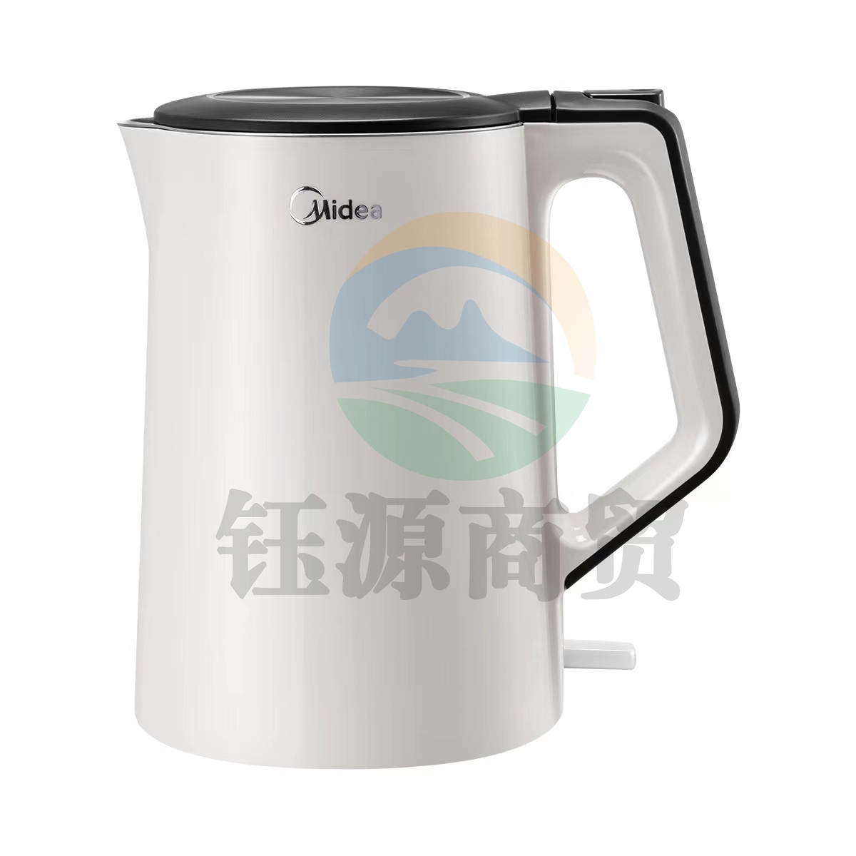 美的（Midea）MK-HJ1522  电水壶  304家用烧水壶  1.5L双层防烫  一体式无缝内胆  优质温控器 【白色】