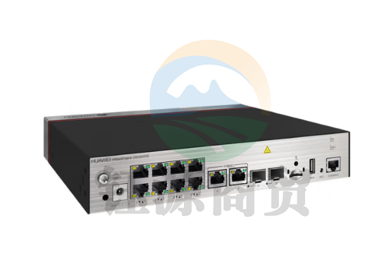 华为企业级防火墙千兆10*GE RJ45+2*GE SFP含SSL VPN 100用户网络安全管理桌面型 USG6110E-AC