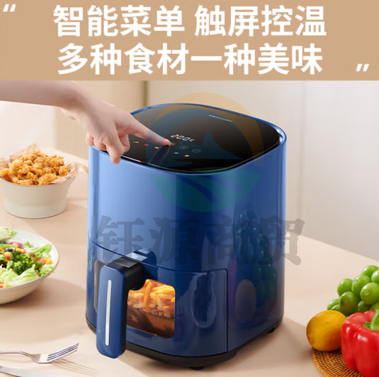 荣事达（Royalstar）空气炸锅家用可视4.5升大容量智能电炸锅蒸汽炸锅多功能空气烤箱全自动薯条机RS-AF680D