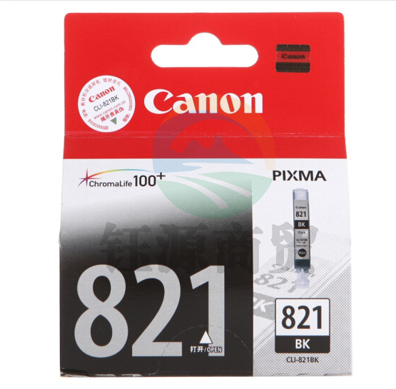佳能（Canon）CLI-821BK 照片黑色墨盒（适用iP3680、iP4680、iP4760、MX868）