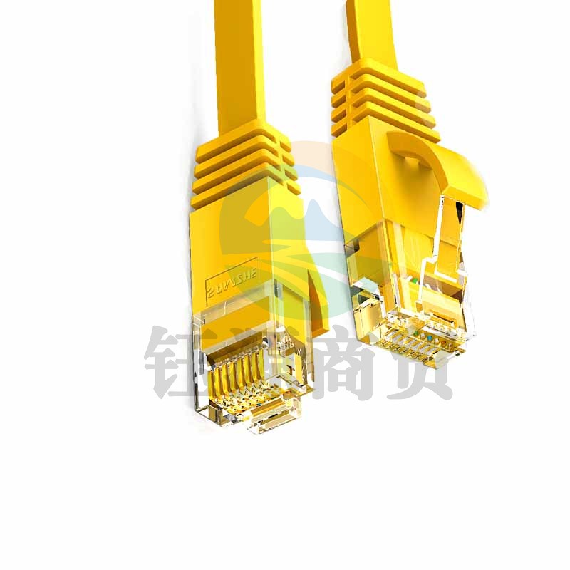 山泽（SAMZHE）SZ-650YL六类扁平网线黄色50米