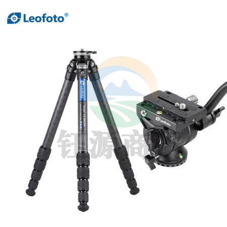 徕图（Leofoto）LS-285CEX+BV-10快速水平调节相机单反摄影摄像三脚架云台套装