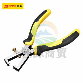 波斯（BOSI）精品系列剥线钳扒皮拔线剪线钳压线钳拨线钳 BS191256（6寸）