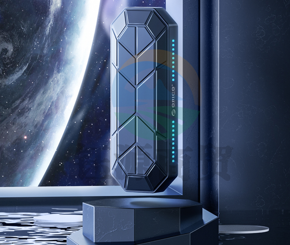 奥睿科（ORICO）移动硬盘SSD固态NVMe高速便携Type-c/USB3.1 RGB幻彩版ORICO RV500 1T