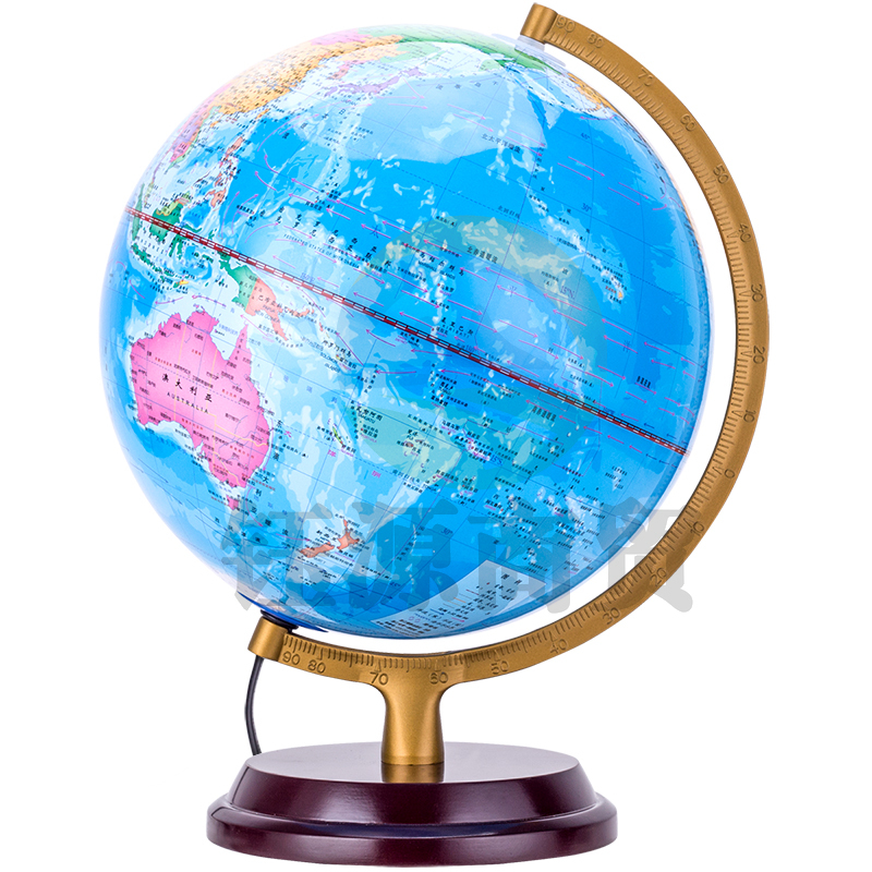 得力(deli)3036LED灯地球仪32cm(彩色)(台)