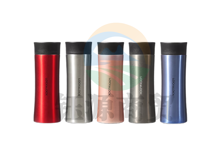  乐扣乐扣（LOCK&LOCK）便携创意不锈钢水杯 带茶网 LHC4027S 银色 300ml