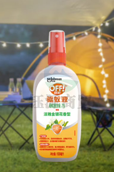 雷达(Raid) 欧护 驱蚊液 驱蚊喷雾 100ml 淡雅金银花香型 驱虫 驱蚊水 户外 防蚊虫1073832