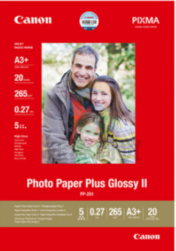 佳能PP-201 A3+ (20) 高级光面照片纸 加大（20张/包）