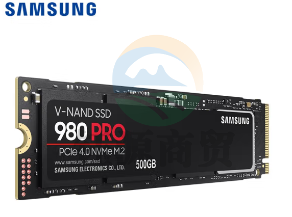 三星（SAMSUNG）500GB SSD固态硬盘 M.2接口(NVMe协议PCIe 4.0 x4) 980 PRO （MZ-V8P500BW）