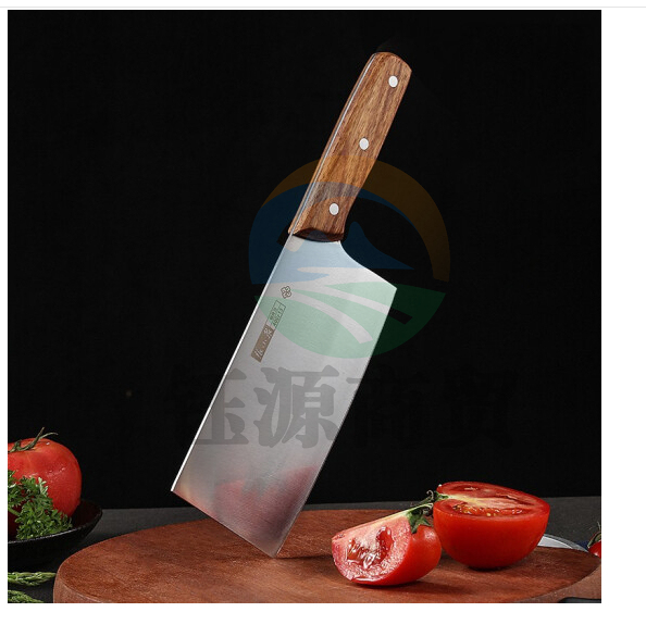 张小泉 甄木系列切片刀菜刀花梨木手柄不锈钢家用切肉刀切菜刀单刀厨师刀D12622000