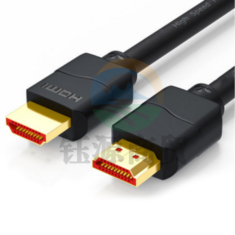 山泽(SAMZHE)100AM6 HDMI简装版细线数字高清线4K3D视频连接软线10米 黑色