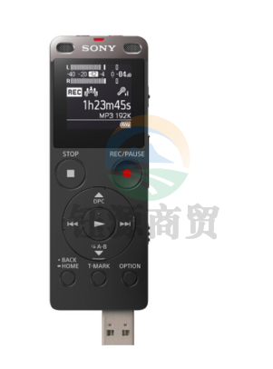 索尼（SONY）ICD-UX565F 数码录音棒 纤薄机身 8GB （黑）