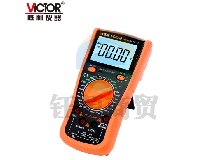 胜利仪器(VICTOR) VC890E 数字万用表 9V大电容万能表电表 手动量程 标配