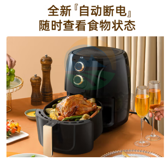 山本（SHANBEN） 空气炸锅4.7L家用智能电炸锅无油低脂大容量薯条机煎炸锅大功率低脂薯条机烤箱 8206