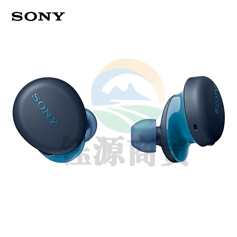 索尼（SONY）WF-XB700 重低音真无线耳机 IPX4防水防汗 智能操控 蓝色