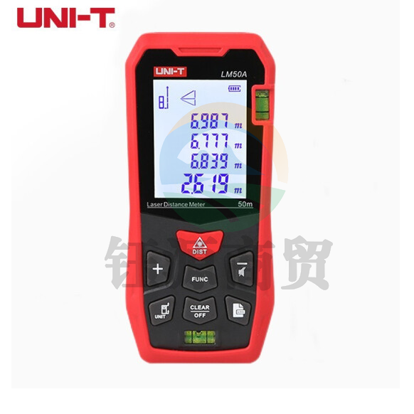 优利德（UNI-T）激光测距仪  高精度手持式红外线测量仪  LM50A（50米） 干电池款   货号：JC