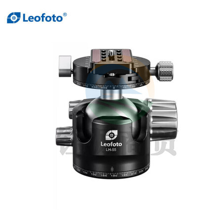 徕图（Leofoto）LH-55R 双全景低重心双开口单反相机摄影摄像球形云台
