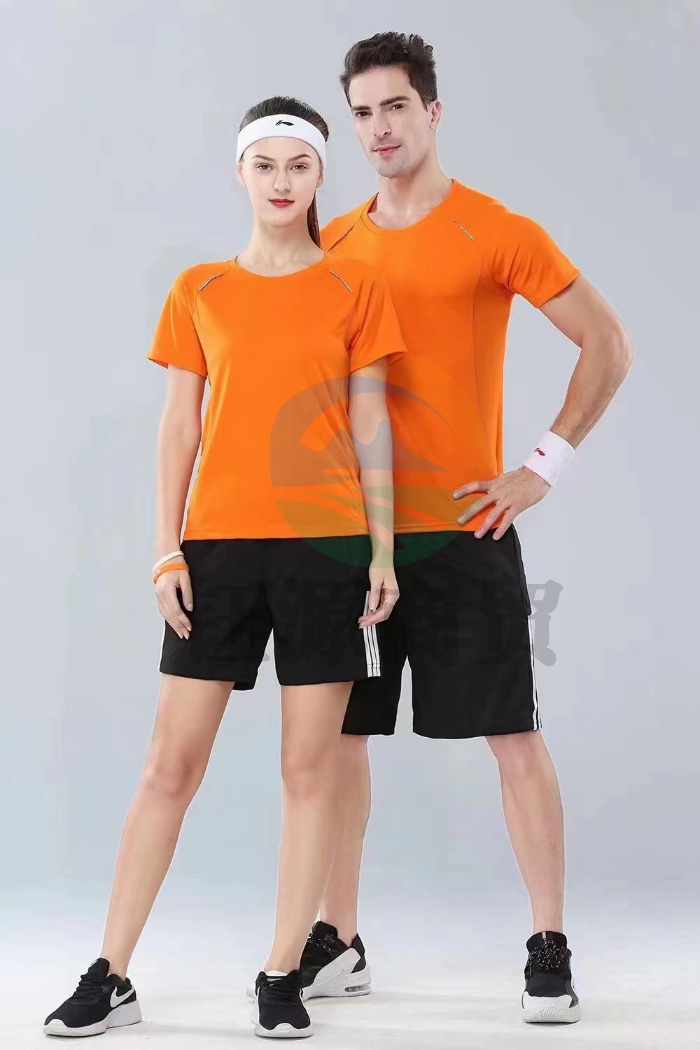 速干衣男女短银离子抗菌速干袖圆领运动户外跑步健身速干T恤定制（不含下装）