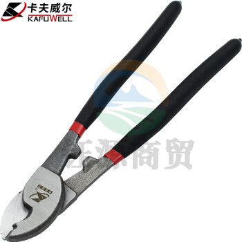 卡夫威尔 沾塑柄电缆剪10英寸 SN4110