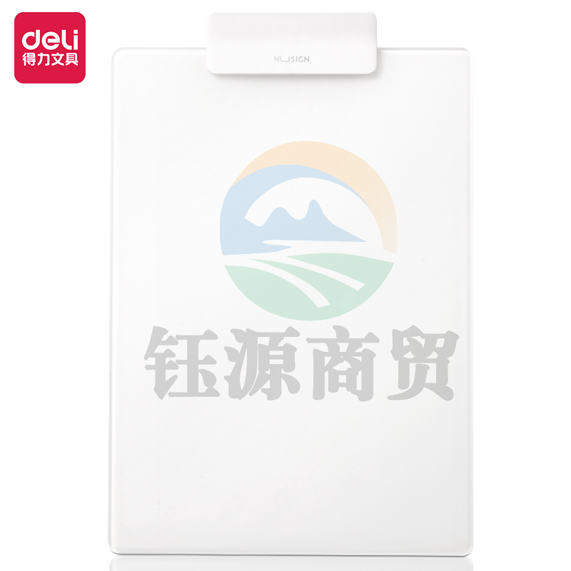纽赛NS125桌面立式玻璃板300*215mm(白色)(块)