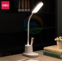 得力17854_LED笔筒台灯(白色)01
