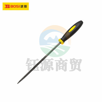 波斯（BOSI）方锉什锦锉修整锉钢锉金属锉刀打磨工具 BS507015（5×180MM）