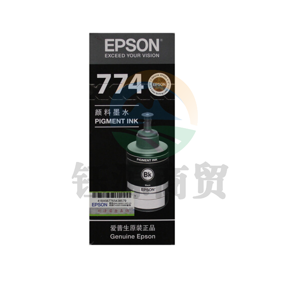 爱普生(EPSON)T7741 黑色原装连供墨水(适用M101/M201机型)约6000页
