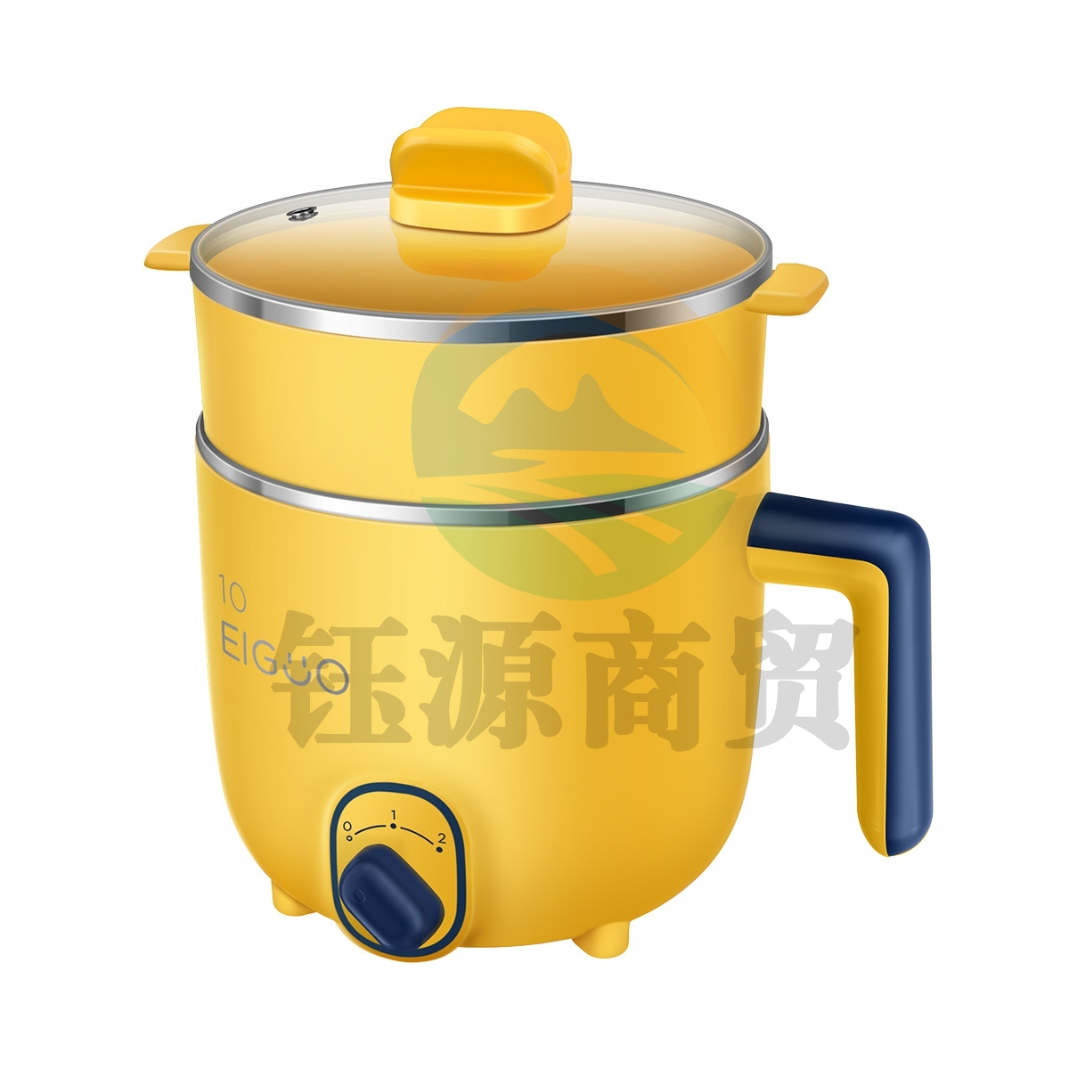 美的（Midea）MC-DY16E211  电煮锅  多功能电热锅  宿舍火锅神器  煮面锅【黄色】