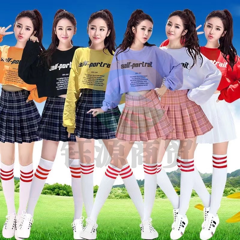 艺术体操舞蹈服装比赛服装啦啦操服装(尺码备注)