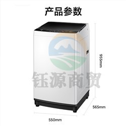 美的(Midea) MB100ECO-H01MH 波轮洗衣机全自动10公斤大容量家用免清洗喷布水流