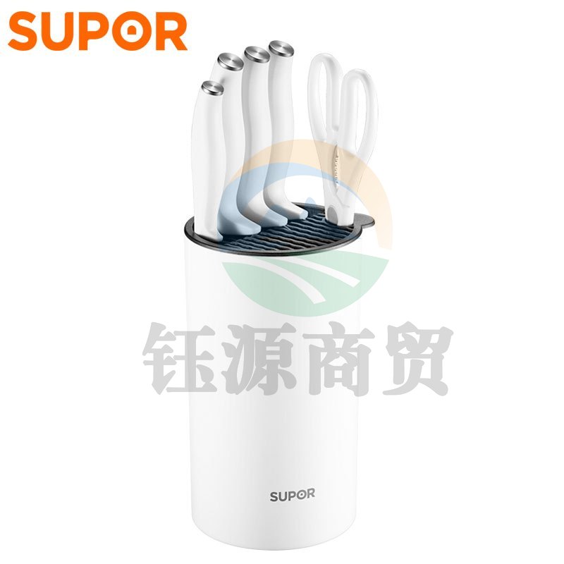 苏泊尔TK1937E 厨房刀具套装切肉菜刀 不锈钢尖锋系列六件套刀具