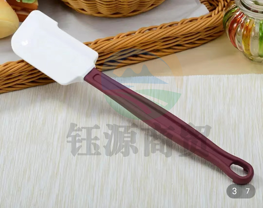 三能硅胶刮刀面糊搅拌蛋糕奶油抹平刮平刮板耐热小号SN4757