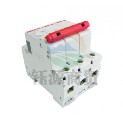 德力西 DZ47S 3P C型 6A 断路器空气开关
