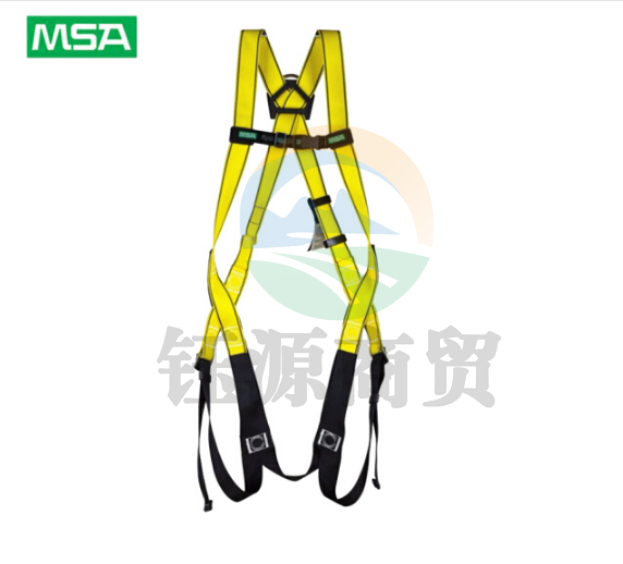 梅思安/MSA 10106883 沃克曼轻巧型全身式安全带 快速收腿带 背部D 型环