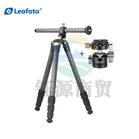 徕图（Leofoto）LS-284CVL+LH-30R 中轴横置专业碳纤维便携摄影摄像三脚架云台套装