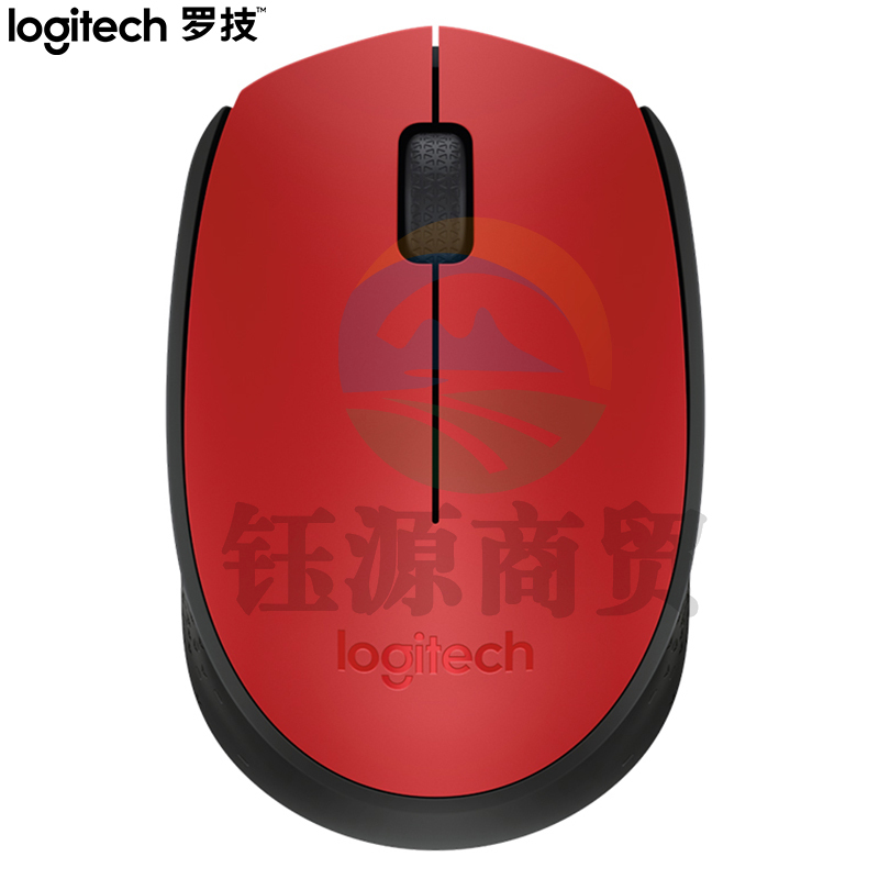 罗技M170 无线鼠标(红色)