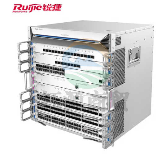 锐捷(Ruijie) 框式核心交换机RG-NBS7006 模块化 引擎卡与业务卡合一 支持云管理 主机箱 RG-NBS7006