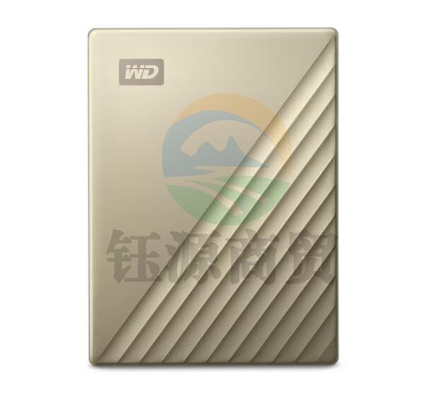 西部数据(WD) 4TB 移动硬盘 Type-C My Passport Ultra 2.5英寸 金色 机械硬盘 便携存储 密码保护 兼容Mac