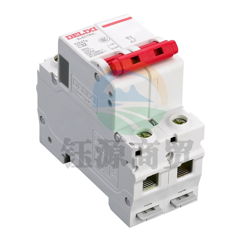 德力西电气（DELIXI ELECTRIC）微型断路器 DZ47S空气开关家用空开DZ47s C型 2P 32A