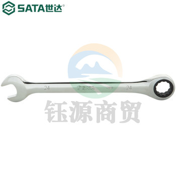世达（SATA）43215 全抛光两用快扳24MM