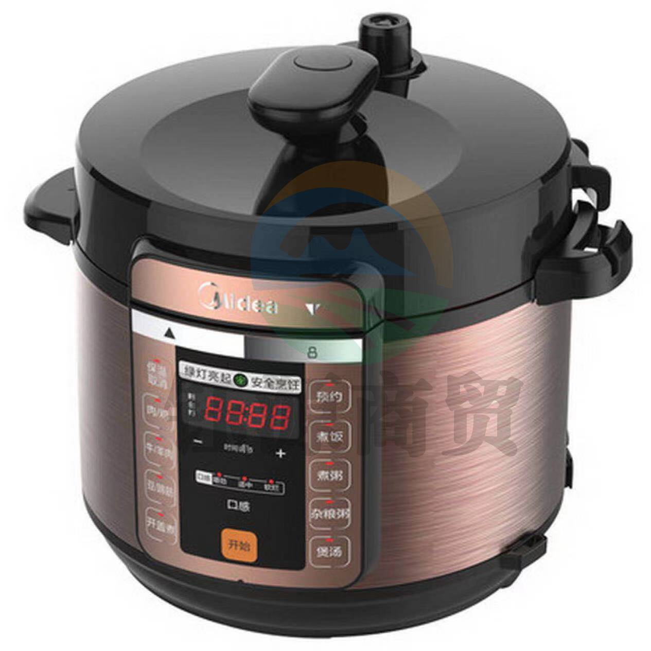 美的电压力锅CS5018P CS6018P大容量家用6升智能高压锅饭煲汤4-5-6人