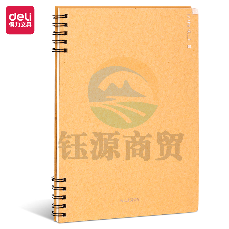 纽赛NS291 A5简约螺旋记事本 210mm*148mm(混)(本)