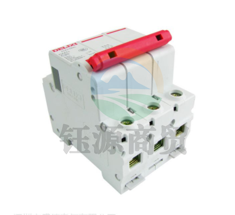 德力西  DZ47S 3P C型 50A 断路器空气开关