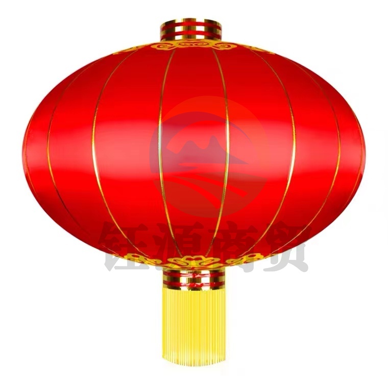 150#全红绒面灯笼（单位：对）