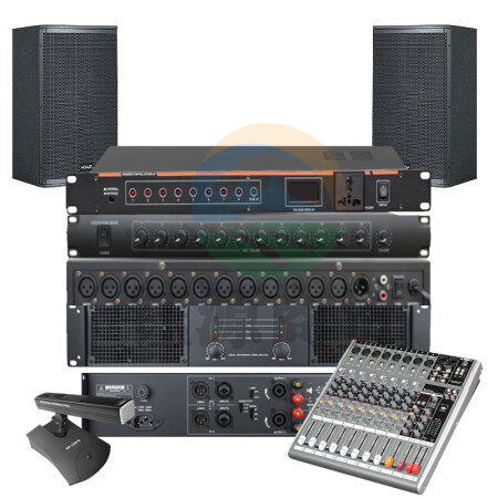 润普RP-FYYP228 音视频会议解决方案音频扩声套装鹅颈麦音箱功放集成套装