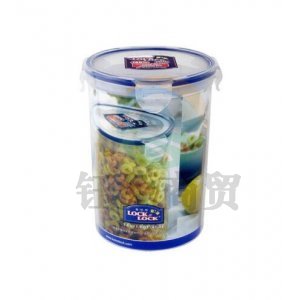 乐扣乐扣 LOCK&LOCK HPL933D 保鲜盒 塑料圆形 密封收纳盒 1.8L