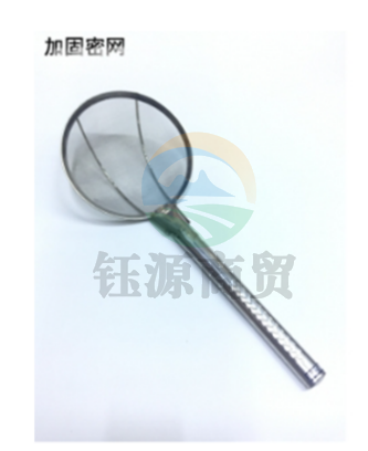 加厚油炸漏勺不锈钢密网过滤网勺油抄小笊篱直径22cm