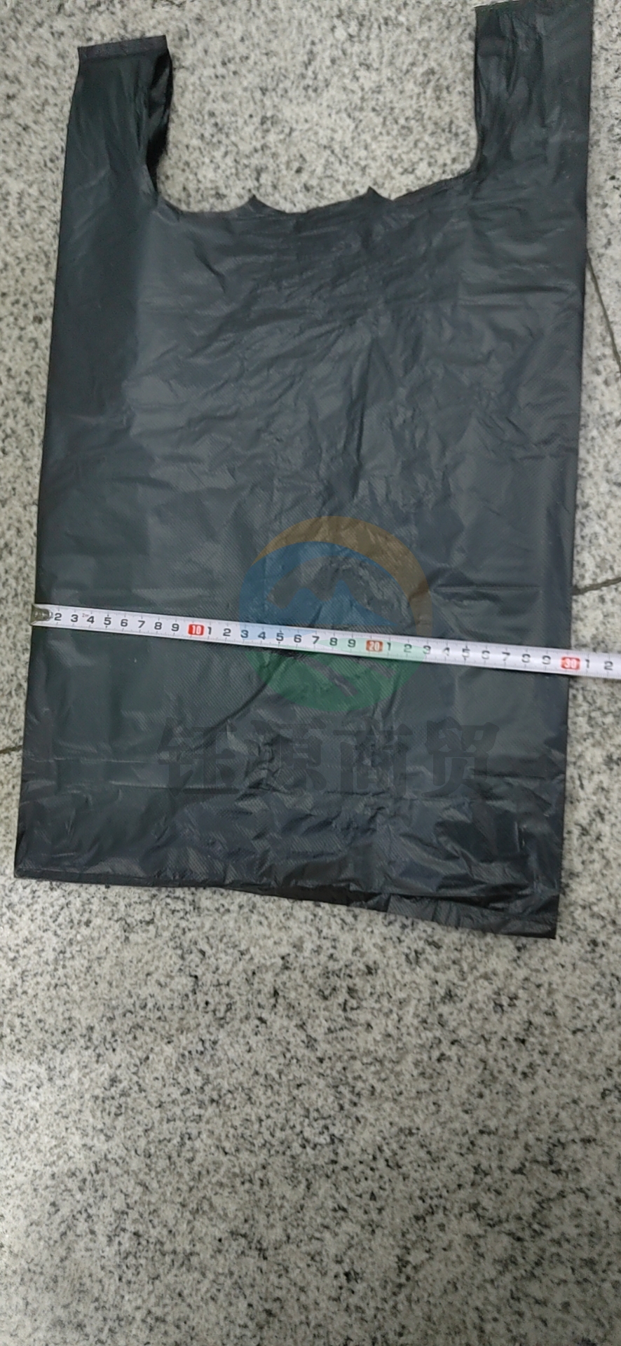 黑色背心式垃圾袋50*30cm 100个起售