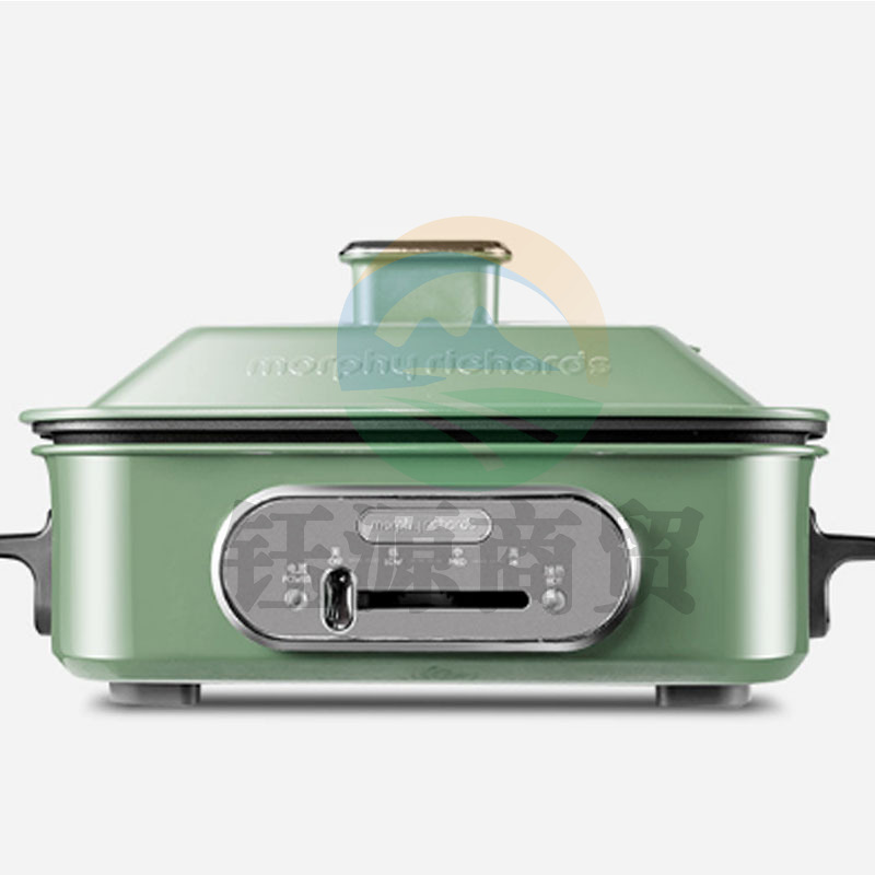 摩飞 MR9088 多功能蒸煮煎炸火锅 绿色 1400W 绿色