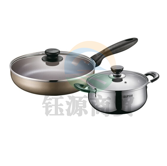 苏泊尔 VTP1705T 温馨之家优选两件套24cm煎锅+20cm汤锅（2.5L） 货号：